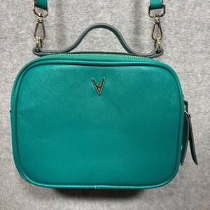 Vanessa Williams Lush Crossbody Camera Bag-Turquoise